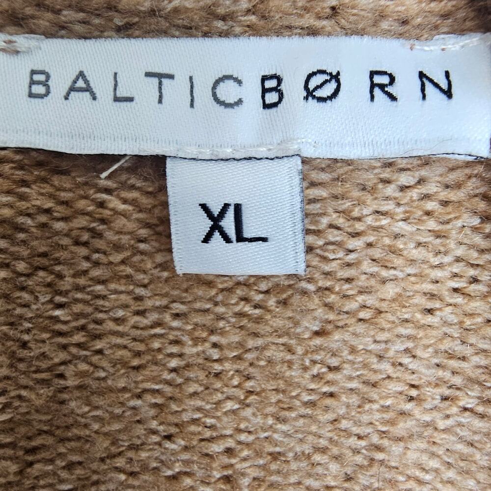 Baltic Born Womens Pierson Colorblock Cardigan Sweater XL Oversized Comfy Cozy - Picture 6 of 8